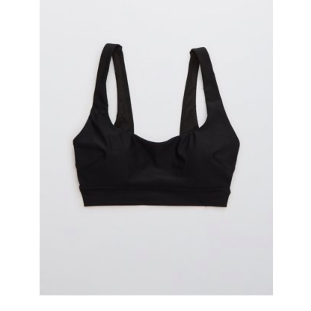 Aerie Banded Wide Strap Scoop Bikini Top